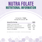Folate NVR Info